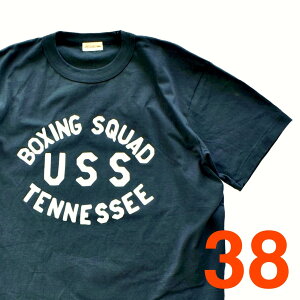 A.G.SPALDING&BROS. �G�[�W�[�X�|���f�B���O�A���h�u���X ARCHIVE GRAPHIC TEE BOXING SQUAD USS TENNESSEE �����Y�E���f�B�[�X �t�ďH�~ Cotton Jersey 5colors 38-40size �g�b�v�X