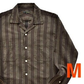MOJITO ABSHINTHSHIRT Bar.2.0 メンズ 春夏秋冬 MoleStripe BROWN M-Lsize