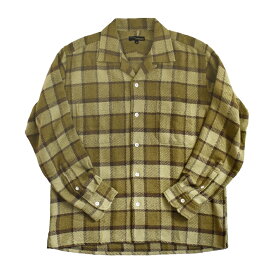 MOJITO ABSHINTHSHIRT Bar.2.0 メンズ 春秋冬 jazz nep check GREEN S-Lsize