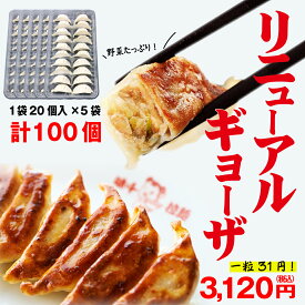 【冷凍クール便配送】【冷凍餃子100個入り】あらびき肉と増量野菜の食感が楽しいこだわりの味！冷凍 国産　味千の【新】22ギョーザ