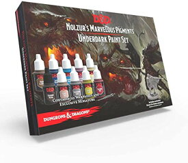 The Army Painter アーミーペインター D&D アンダーダーク ペイントセット10色 限定ミニチュア付（1体） 正規品 日本語解説書付