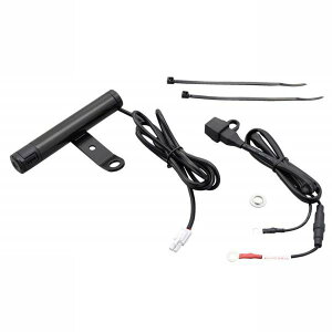 ☆ 94497 DAYTONA マルチバーUSB電源 ミラークランプタイプ