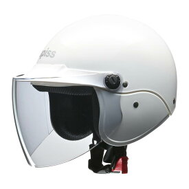 LEAD リード工業 apiss アピス AP-603 セミジェットヘルメット SG・PSC（125cc以下用）ホワイト・シルバー・キャンディーレッド・ガンメタリック・ブラック