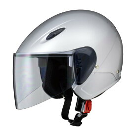 LEAD リード工業 SERIO セリオ RE-351 セミジェットヘルメット SG・PSC（125cc以下用）LL(XL) シルバー・ガンメタリック