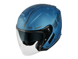 WINSウインズ G-FORCE SS JET STEALTH Type-C インナーバイザー付き ジェットヘルメット サマルカンドブルー（M-Slim・M・L・XL サイズをお選び下さい）