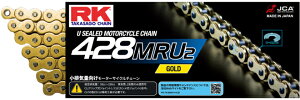 ���A�[���P�[�E�W���p�� RK�`�F�[�� 428MRU2-140 GOLD �S�[���h