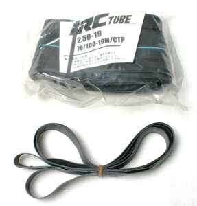 ��IRC�`���[�u +�����o���h�Z�b�g 2.50-19, 70/100-19 TR4