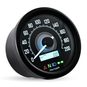  44202 fCgi Daytona F[i VELONA dC Xs[h[^[ CWP[^[t dv 60 200km/h\ ubN{fB/zCgLED ėp