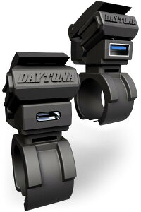 46393 �f�C�g�i Daytona �o�C�N��pUSB�d�� Type-A+Type-C 2�|�[�g QC3.0/PD3.0�Ή� �}���[�d 60W iPhone/Android�Ή� �����[�t��