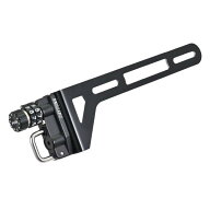 ★48520 デイトナ Daytona ヘルメットホルダー ヘルメットロック ダイヤルタイプ ナンバープレート用 左…