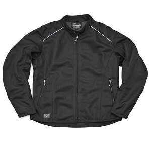 ☆ 37048 デイトナ DJ-003 メッシュシングルライダース 春夏 薄型プロテクター(ひじ/背中)付属 CEレベル1 フルメッシュ CPS規格対応 ブラック Sサイズ