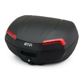 35324 デイトナ GIVI (ジビ) E46N RIVIERA モノロックケース リアボックス インナーマット付属 46L レッドレンズ 未塗装ブラック