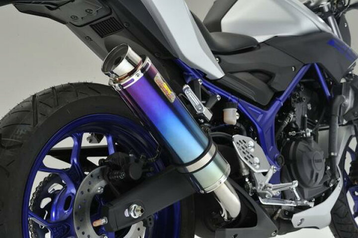 楽天市場】在庫有当日発送 リアライズマフラーYZF-R25/YZF-R3 チタン 