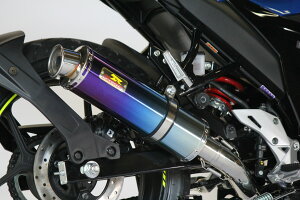 ☆リアライズ 357-009-01 ステンレスマフラー 22Racing Ti チタン ジクサー150