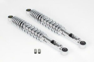 ☆ 武川 06-04-0175 リアショックアブソーバー(クロムメッキ/2本セット) スーパーカブC125(JA48/JA58/JA71)