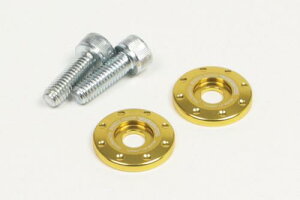 ☆ 武川 TAKEGAWA 09-11-0097 アルミ削り出しヘッドライトカウルサイドカラー(ゴールド) Z125 PRO・クロスカブ・GSX-R125・ジクサー