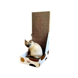 【JPPMA認証】L型 爪とぎ 段ボール 猫 長持ち ネコ かわいい 爪研ぎ キャット 高密度 ストレス解消 スクラッチャー おもちゃ おしゃれ 丈夫 MSBC