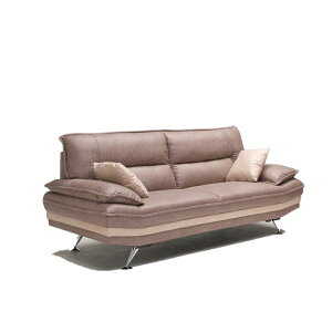 ソファー 3人掛け 3P 3人用 ソファ I字 ファブリックレザー 布 ベージュ ライトグレー 北欧 おしゃれ かわいい くすみカラー クッション付き 脚付き リビングソファー リビングソファ