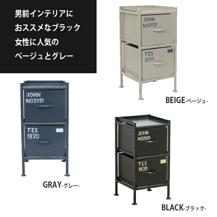 楽天市場】チェスト ラック アイアン スチールラック スチール 