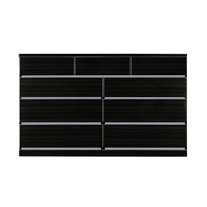 チェスト 幅150 奥行44 高さ92 大容量 引出 4段 9杯 フルオープンレール タンス たんす 衣類収納 クローゼット収納 収納棚 寝室 子供部屋 洗面所 洋服収納 ブラック ホワイト 白 黒 木目 艶あり