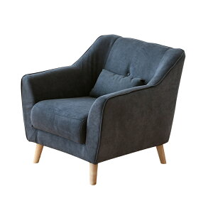 ソファー 一人用 肘付き クッション付き グレー ベージュ コンパクト ソファ 1人用 1P 椅子 チェア ソファー シングルソファ チェアー 脚付き 木製脚 シンプル モダン おしゃれ ファブリック