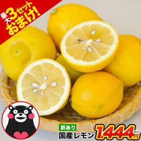 国産 レモン 訳あり 1.5kg 送料無料 【最大4.5kgおまけ増量】熊本産 リスボンレモン グラントレモン サイズ不選別 フルーツ 檸檬 レモン水 楽天スーパーSALE《1-5営業以内に発送（土日祝除)》|
