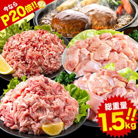 【今なら衝撃P20倍！】総重量1,520g 肉 5種 バラエティセット 豚肉 鶏肉 ハンバーグ 5種 大容量 お肉 セット 福袋 豚 切り落とし ミンチ 国産 若鶏 モモ肉 むね肉 デミグラス 楽天イーグルス感謝祭《配送予定に記載の日程でお届け》 |