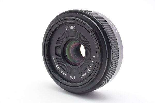 【中古】Panasonic パナソニック LUMIX G 20mm / F1.7 ASPH. H-H020