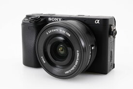 【中古】SONY ソニー α6400 パワーズームレンズキット ブラック [ILCE-6400L B]