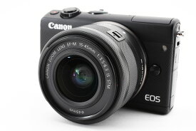 【中古】Canon キヤノン EOS M100 EF-M15-45IS STM レンズキット ブラック