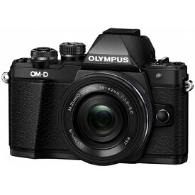 【中古】OLYMPUS オリンパス OM-D E-M10 MarkII 14-42mm EZ レンズキット ブラック