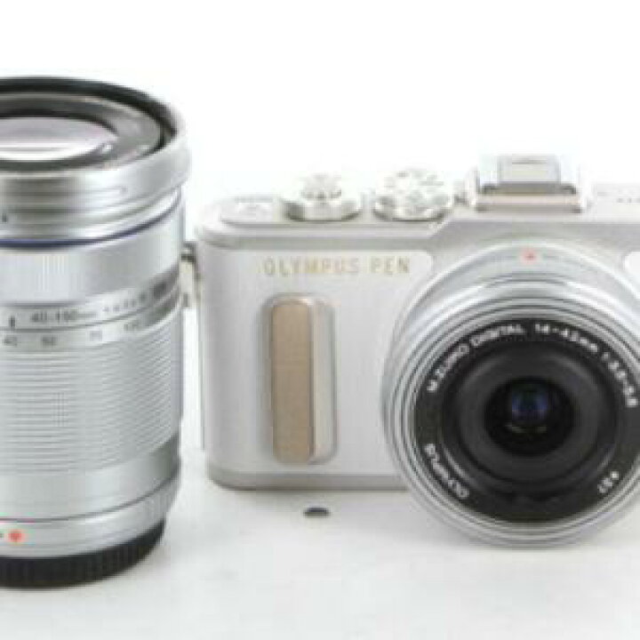 楽天市場】【中古】OLYMPUS オリンパス PEN E-PL8 EZダブルズーム 