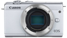 【中古】Canon キヤノン EOS M200 ボディ ホワイト