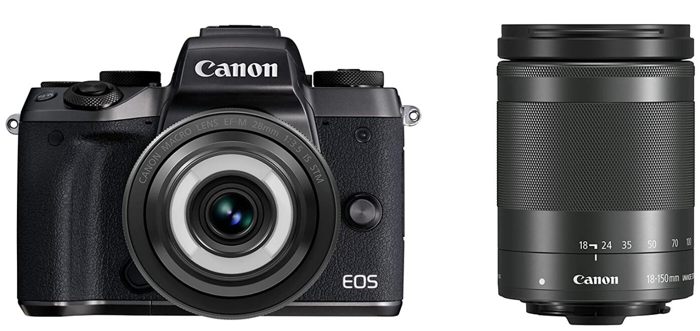 Canon キヤノン EOS M5 クリエイティブマクロ ダブルレンズキット