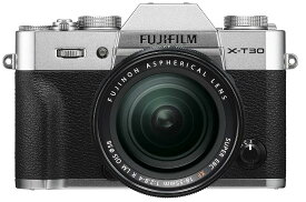 【中古】FUJIFILM フジフイルム X-T30 XF18-55mmレンズキット シルバー