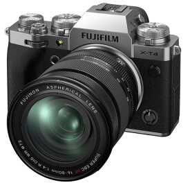 【中古】FUJIFILM フジフイルム X-T4 レンズキット シルバー