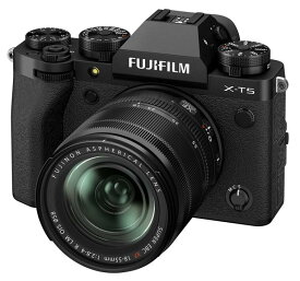 【中古】FUJIFILM フジフイルム X-T5 XF18-55mm レンズキット ブラック