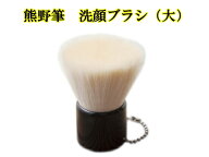 楽天スーパーSALE 熊野筆 特許取得 熊野筆洗顔ブラシ 大 送料込≪26mm＝金具の口径≫抗菌剤加工　MP-1 包…