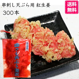 みやまえ 天ぷら生姜 串付き 300本 (10本×30袋) 調理用