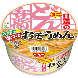 日清 どん兵衛 温つゆそうめんミニ 35g 12個