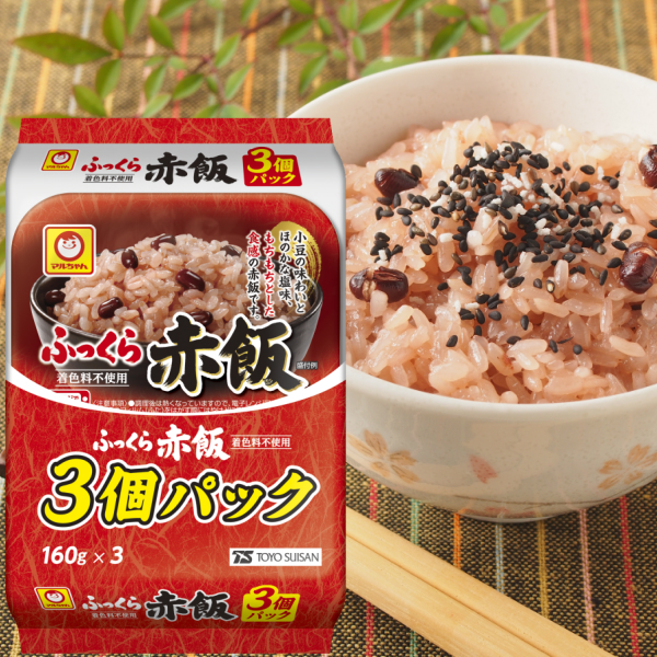 マルちゃん ふっくら赤飯 別倉庫からの配送 3食×8個 新作製品、世界最高品質人気!