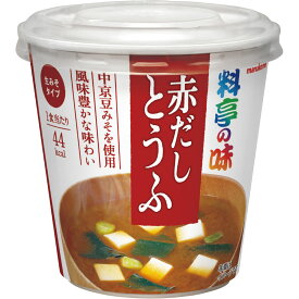 マルコメ 料亭の味 赤だし豆腐 カップ 60個(6×10箱)
