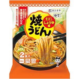 【寿がきや】 焼うどん 香ばししょうゆ味 2食入444g×1個