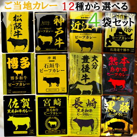 【選べるセット】【響】カレー【熨斗・包装対応品は下記リンクよりご確認ください】【送料無料メール便】＼＼12時までのご注文で即日発送／／＜＜12種から選べる4袋セット(1個単位選択)＞＞