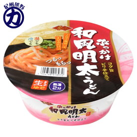 徳島製粉 金ちゃん製麺所 ぶっかけ和風明太うどん 168g