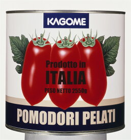 KAGOME カゴメ ホールトマト イタリア産 缶 2550g (固形量：1560g )×6個