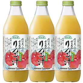 マルカイ 順造選 すりおろしりんご汁 果肉入り 1L×12本 (6本×2箱)