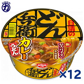 【送料別】【日清食品】日清のどん兵衛 カレーうどん 86g×12個