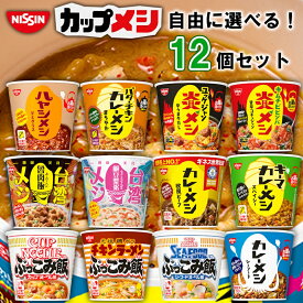 【選べるセット】【日清食品】カレーメシ ぶっこみ飯 炎メシ 台湾メシ シリーズ＼＼12種類から選べる12個セット(1個単位選択)／／(カレー飯 カップ飯 カップごはん カップライス セット カップメシ 箱買い まとめ買い 詰め合わせ ストック ローリングストック)