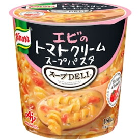 味の素 クノール スープDELI エビのトマトクリームスープパスタ 容器入り 41.2g 48個 (6×8箱)